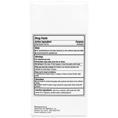 Hand Sanitizer Fresh, .9gm. Pouch, 144 per box quakekits.com