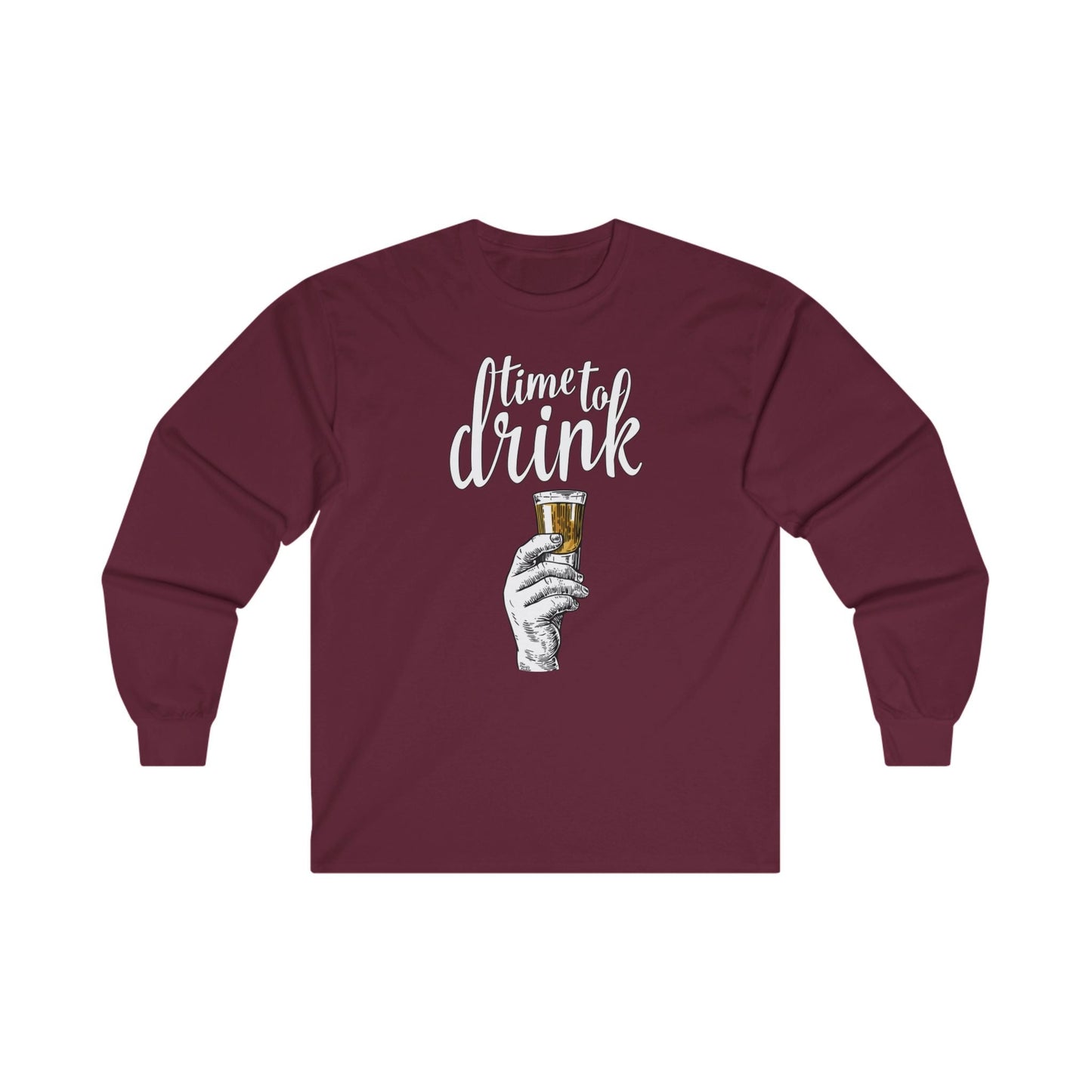 Time To Drink Long Sleeve Tee The Devil's Pickle