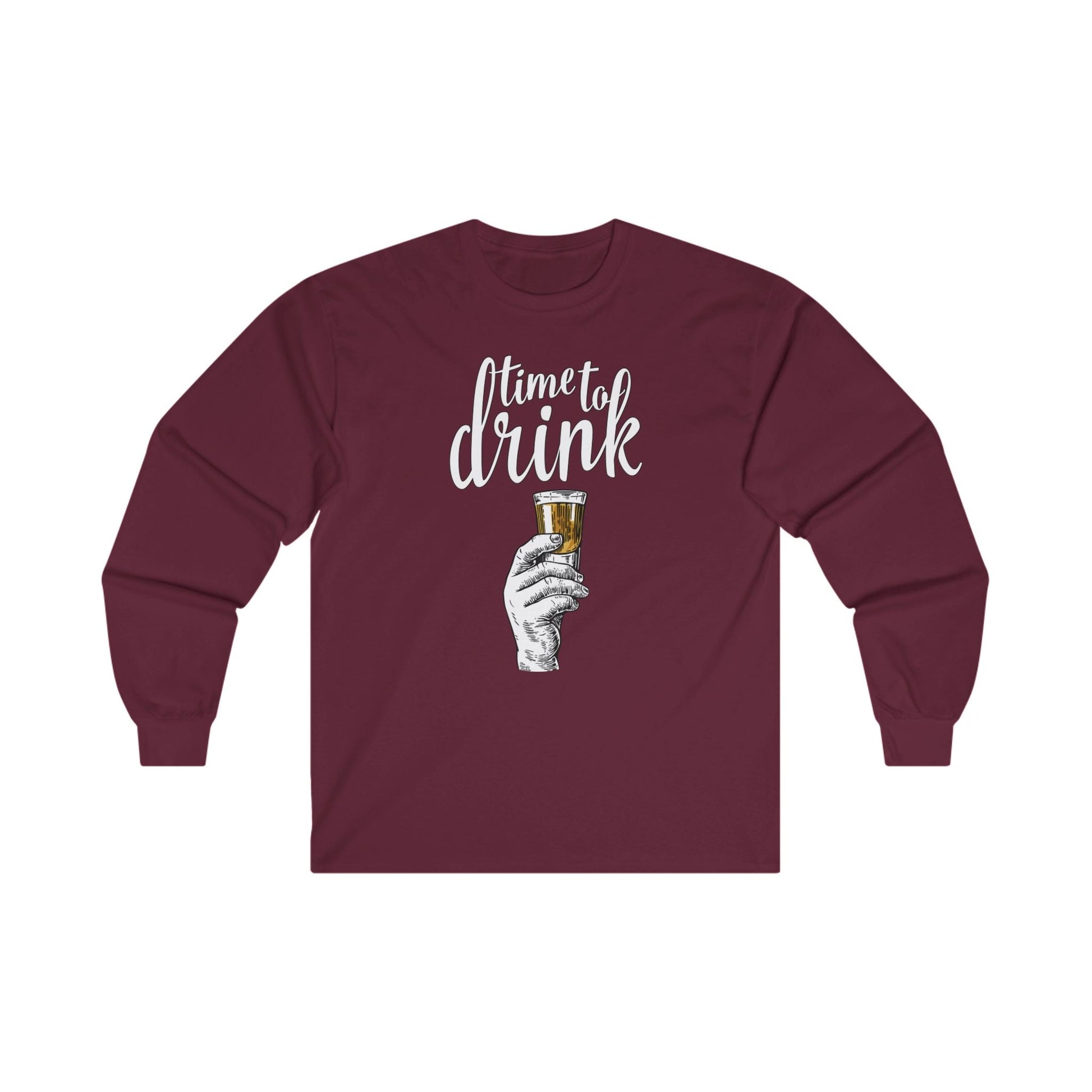 Time To Drink Long Sleeve Tee The Devil's Pickle
