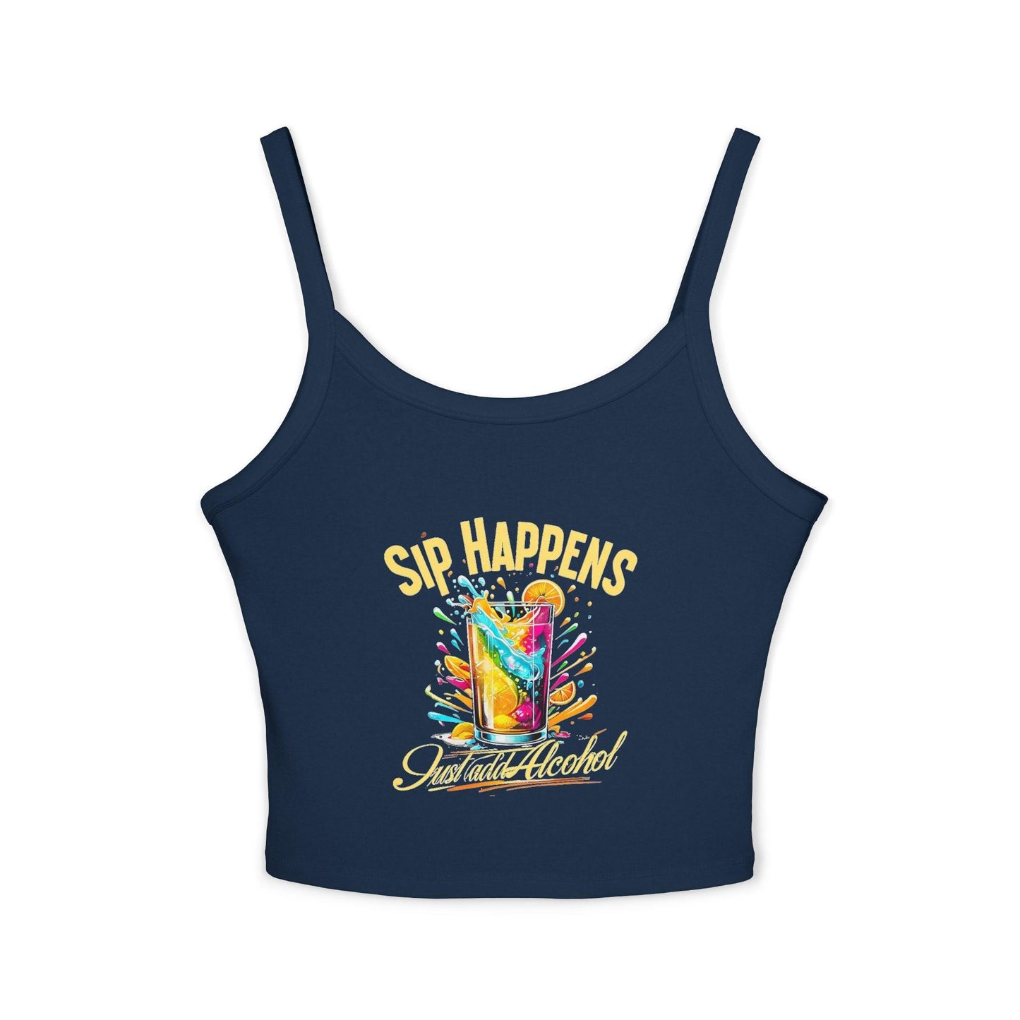 Playful & Stylish Womens Spaghetti Strap Tank Top Country in My Heart