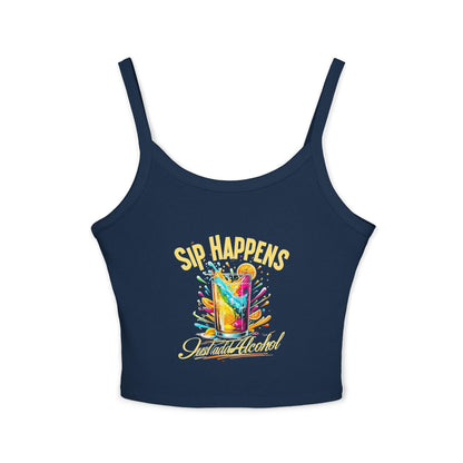 Playful & Stylish Womens Spaghetti Strap Tank Top Country in My Heart