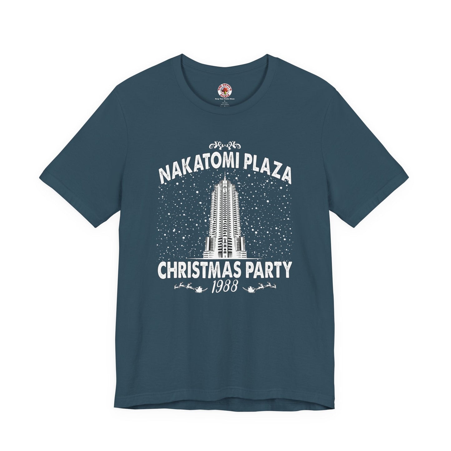 Nakatomi Plaza Christmas Party T-Shirt The Devil's Pickle