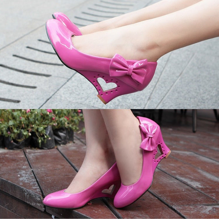 Summer High Heel Low-cut Bow Women's High Heels See size chart under “more details” The Fashion Celestial