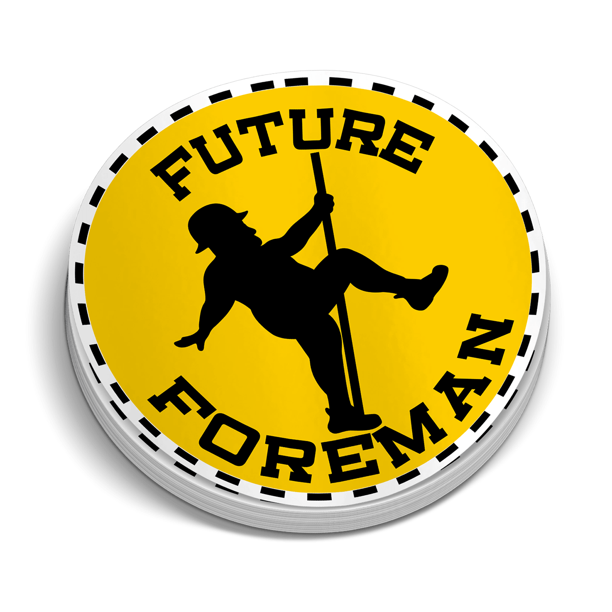 Future Foreman Hard Hat Decal Armed American Supply