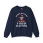 Snitches Get Stitches Crewneck Sweatshirt The Devil's Pickle