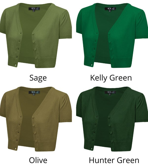 Cropped Bolero Button Down plus Cardigan Sweater Shop Style & More | Fresh Looks, Everyday Deals & Free Shipping