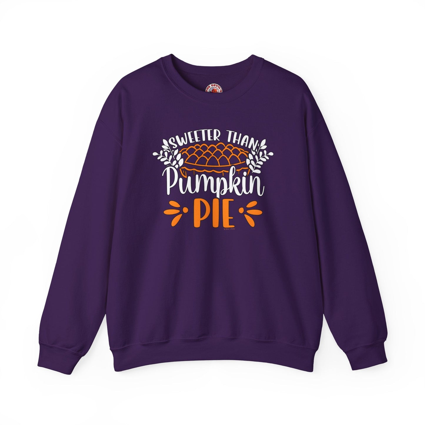 Sweeter Than Pumpkin Pie Crewneck Sweatshirt The Devil's Pickle