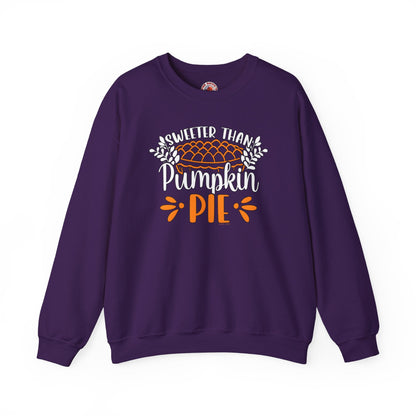 Sweeter Than Pumpkin Pie Crewneck Sweatshirt The Devil's Pickle