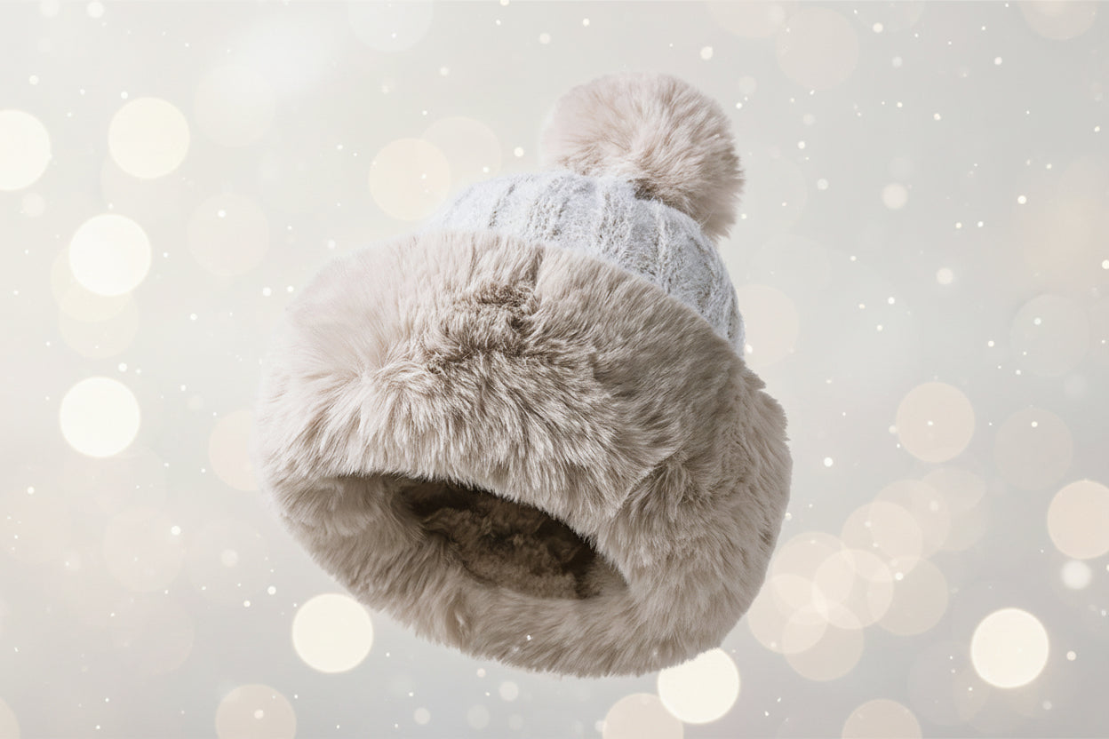 Women’s Winter Princess Mongolian Hat – Warm Plush Fur Fashion Hat FitiqueFit