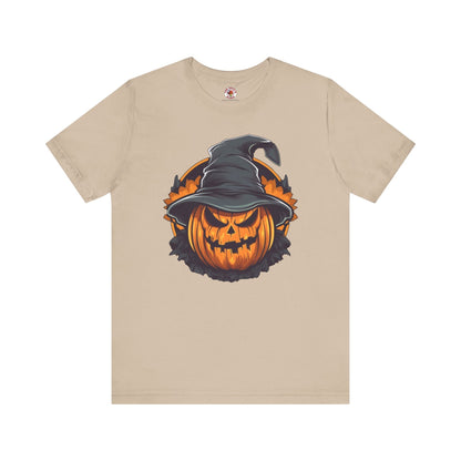 Scary Witch Pumpkin Halloween T-Shirt The Devil's Pickle
