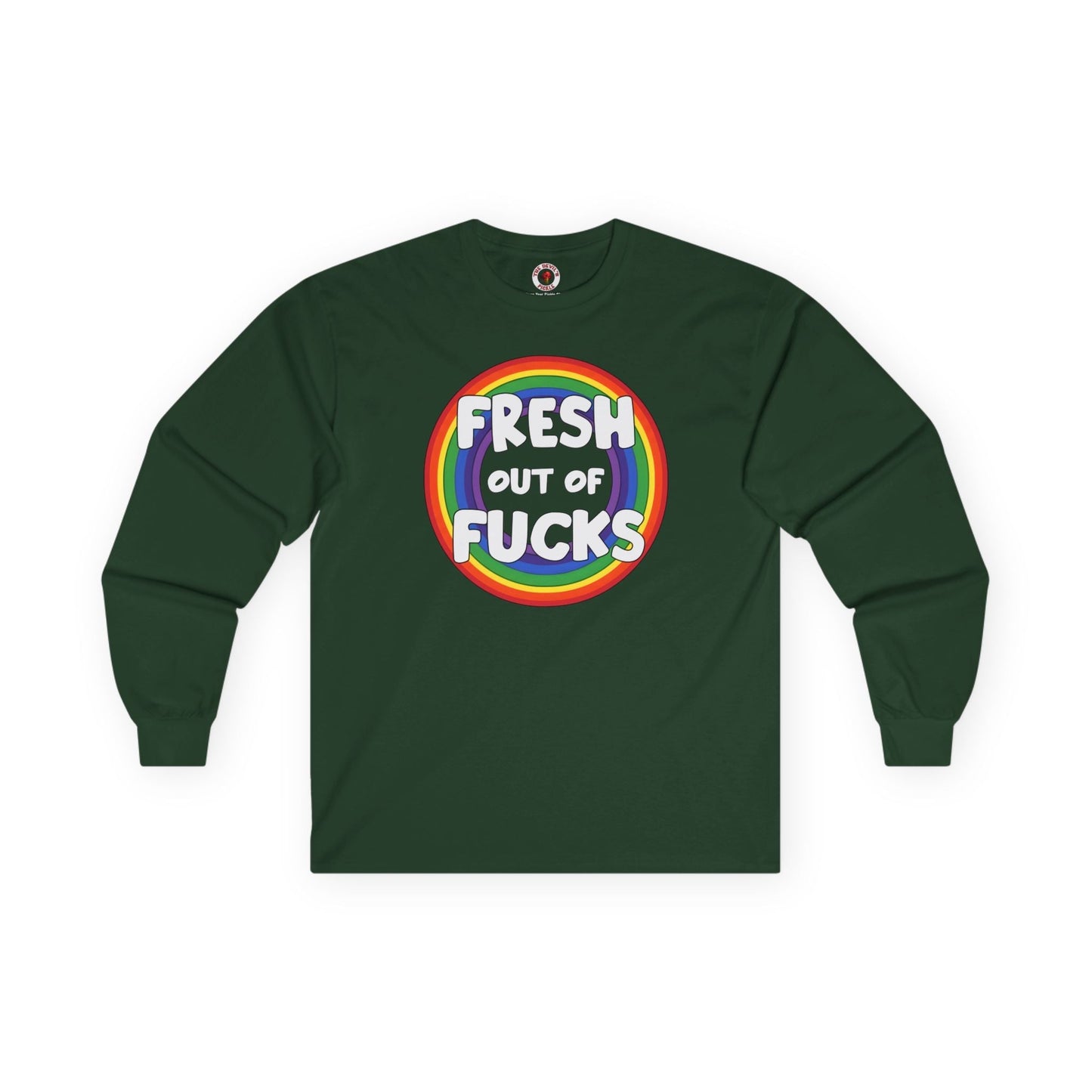Fresh Out Of Fucks Long Sleeve Tee The Devil's Pickle