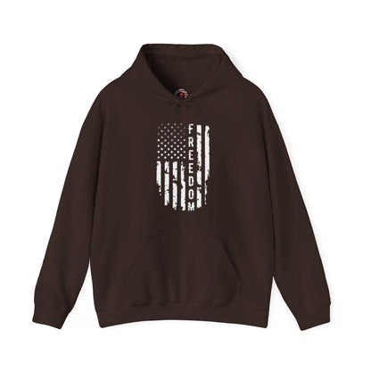 Freedom American Flag Hooded Sweatshirt The Devil's Pickle