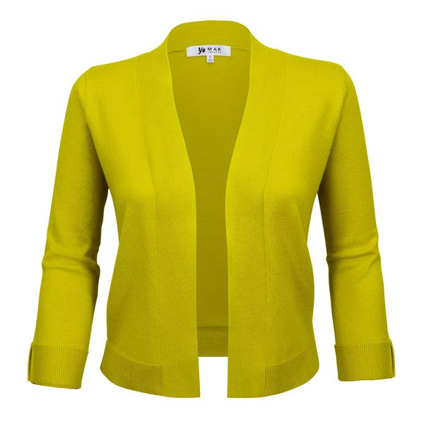Open Front Cropped Bolero Shrug Cardigan Shop Style & More | Fresh Looks, Everyday Deals & Free Shipping