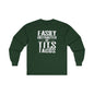 Easily Distracted By Tits and Tacos Long Sleeve Tee The Devil's Pickle