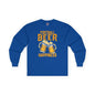 Football Beer and Happiness Long Sleeve Tee The Devil's Pickle