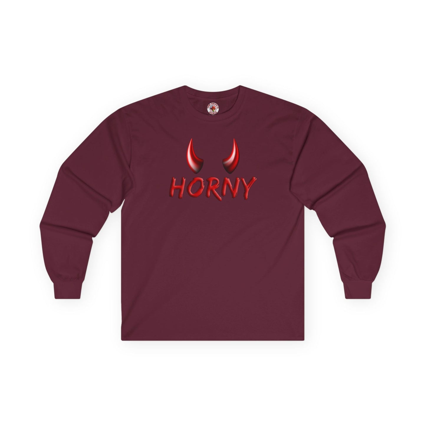 Horny Long Sleeve Tee The Devil's Pickle
