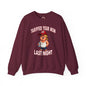 Tariffed Your Mom Last Night Crewneck Sweatshirt The Devil's Pickle
