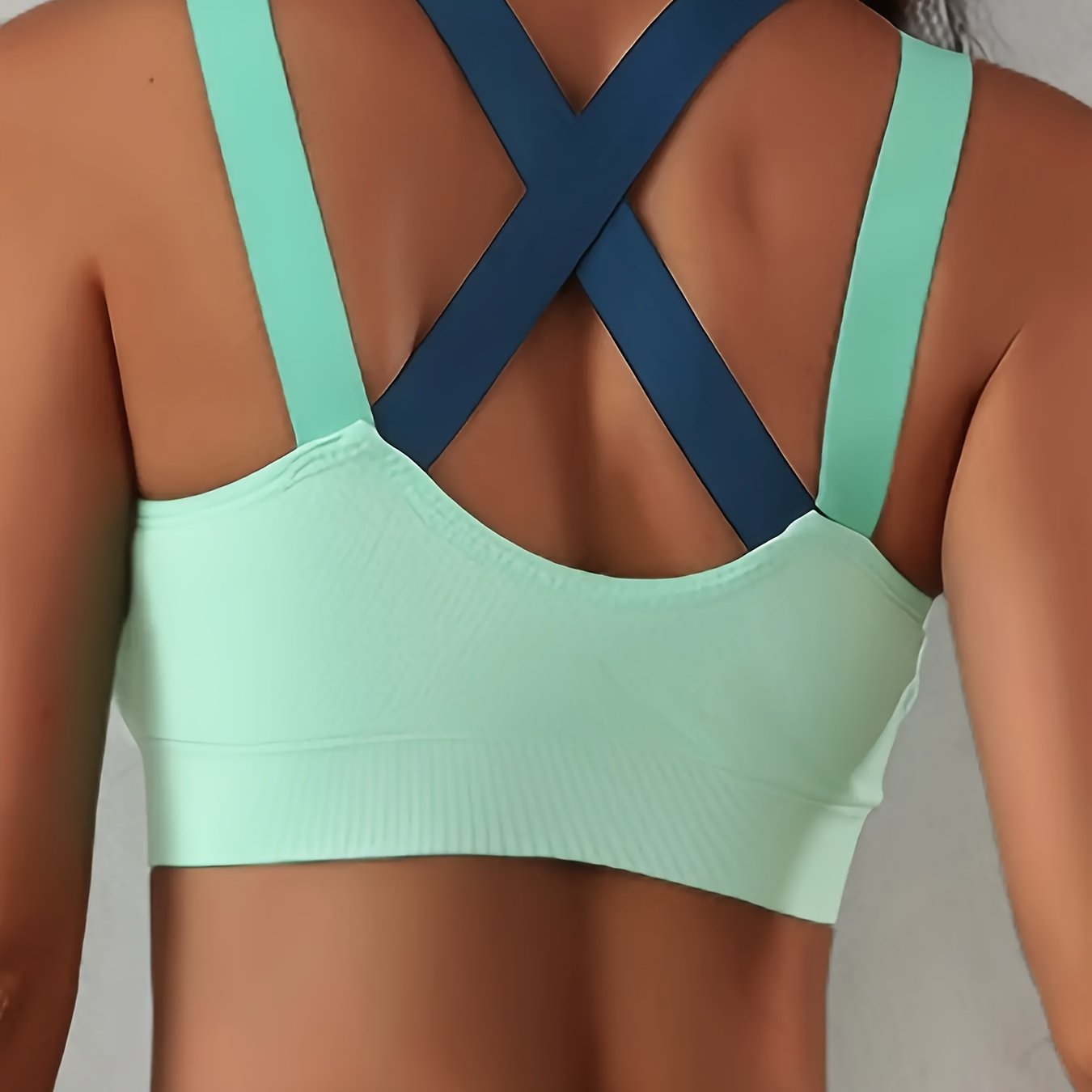 Summer Outer Wear Beautiful Back No Steel Ring Vest Type Sleep Sports Underwear Female Yoga Running Fitness Sports Bra Thin NovaCart