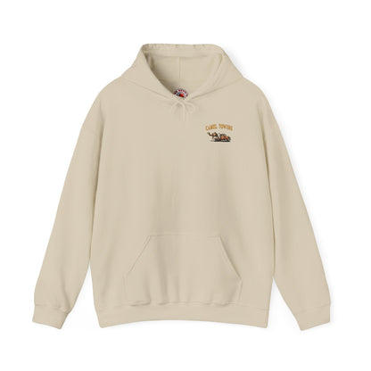 Camel Towing Back Hooded Sweatshirt The Devil's Pickle