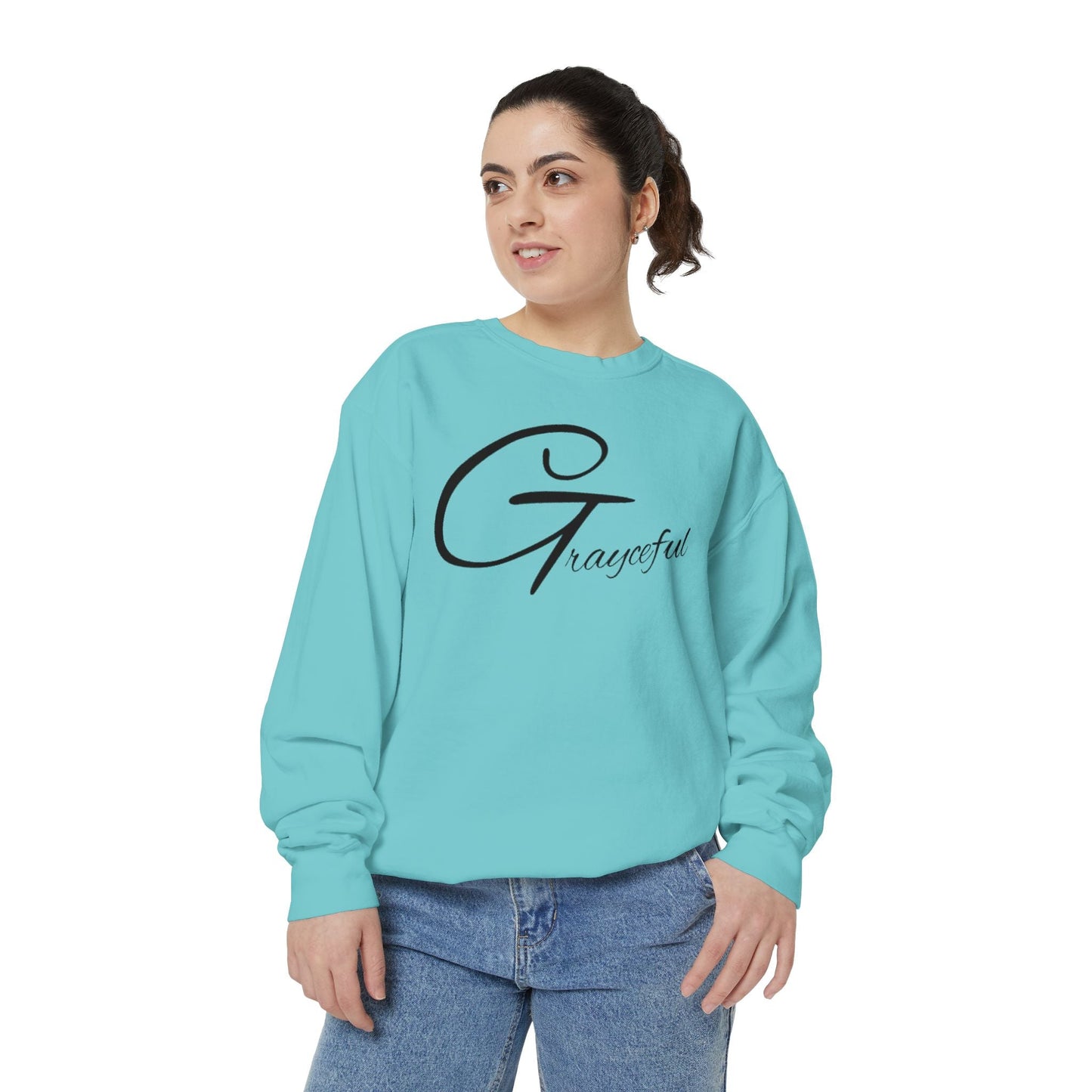 Unisex Garment-Dyed Sweatshirt Grayceful LLC