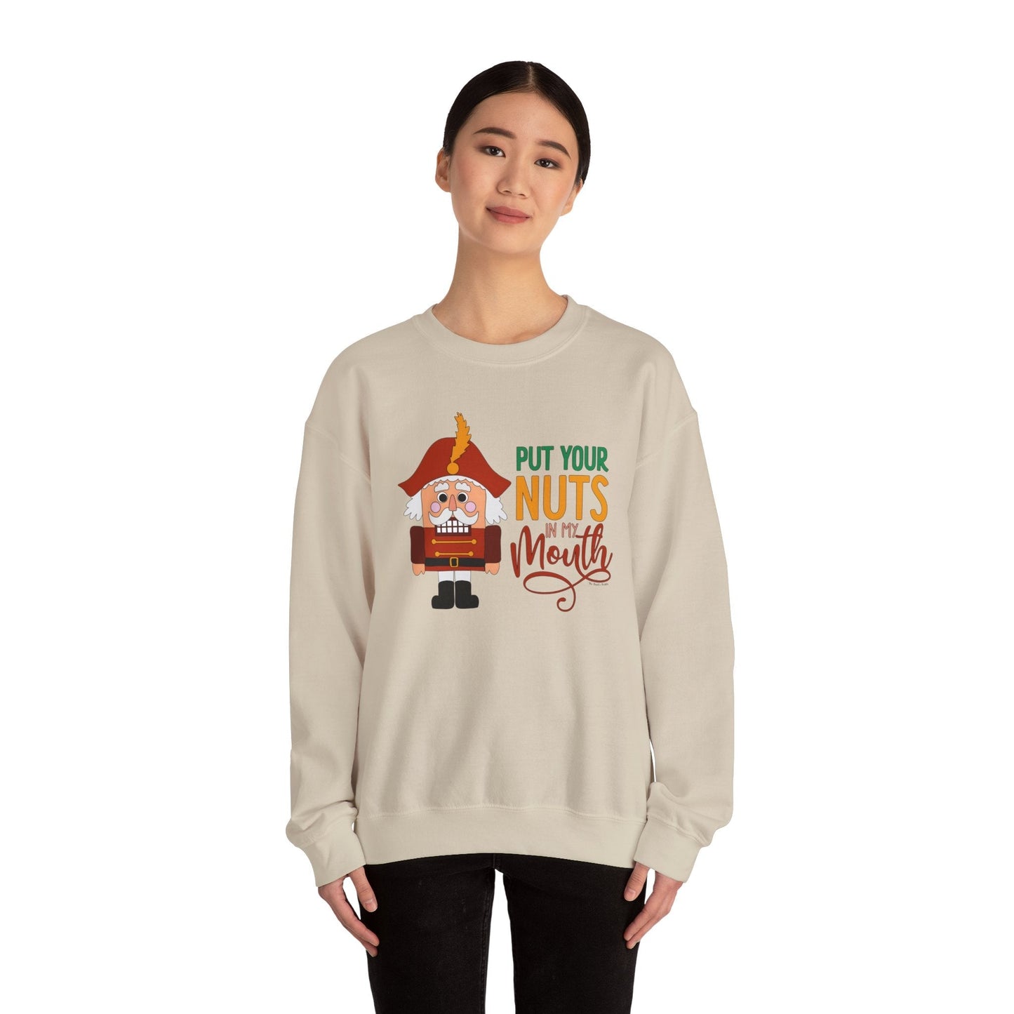 Put Your Nuts In My Mouth Crewneck Sweatshirt The Devil's Pickle