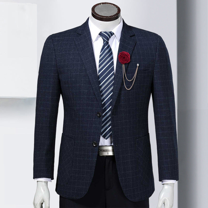 Men's Wedding Ceremony Groom Handmade Rose Chain Brooch NovaCart