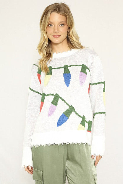 Xmas lights sweater Shop Style & More | Fresh Looks, Everyday Deals & Free Shipping