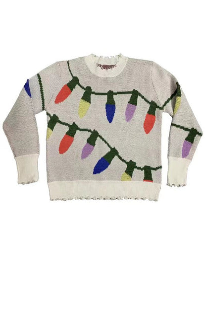 Xmas lights sweater Shop Style & More | Fresh Looks, Everyday Deals & Free Shipping
