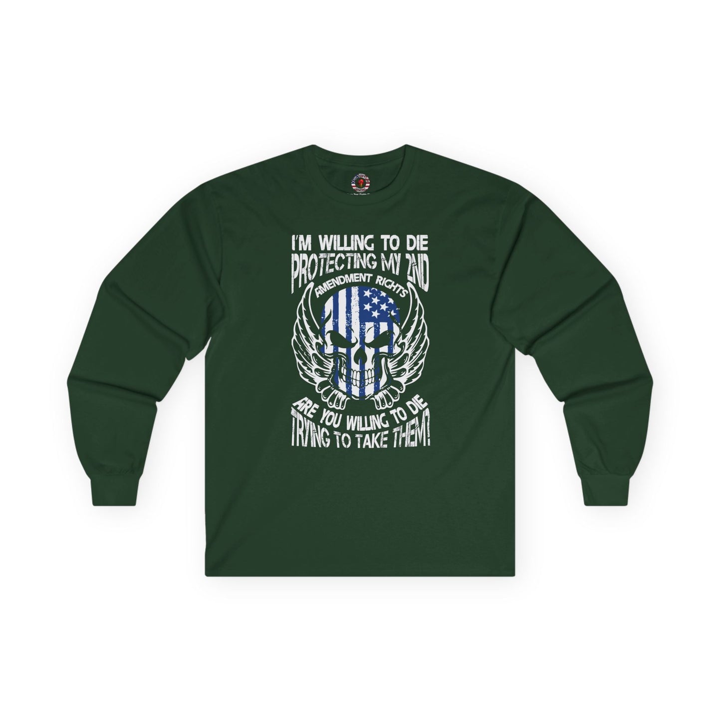 Protecting My 2nd Amendment Rights Long Sleeve Tee The Devil's Pickle