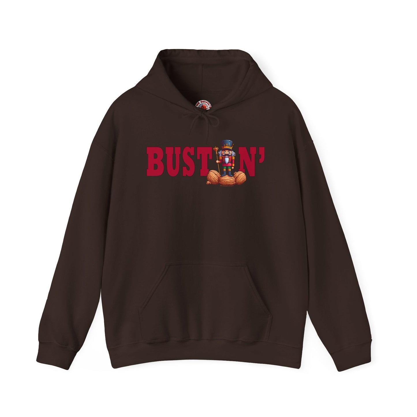 Bustin' Nuts Hooded Sweatshirt The Devil's Pickle