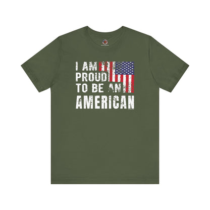 I Am Proud To Be An American T-Shirt The Devil's Pickle