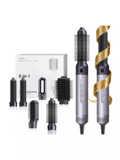 6-in-1 Interchangeable Head Curling Iron New Era Fashion LLc