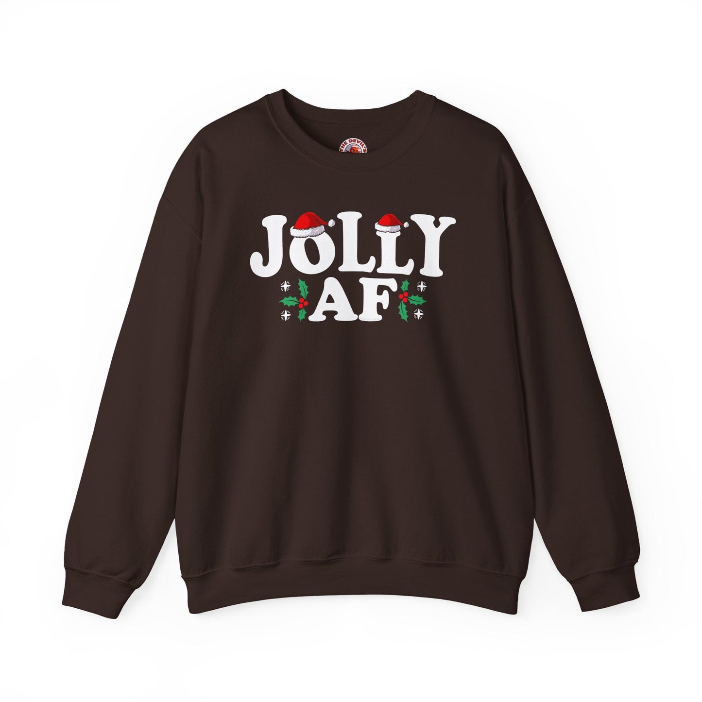 Jolly AF Crewneck Sweatshirt The Devil's Pickle