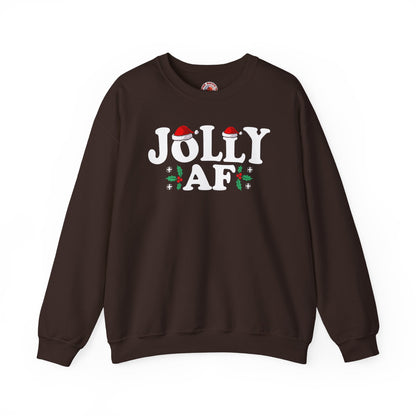 Jolly AF Crewneck Sweatshirt The Devil's Pickle