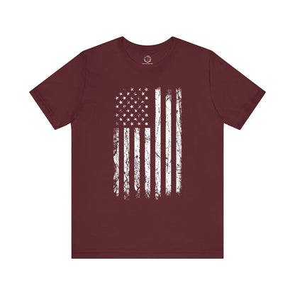 American Grunge Flag T-Shirt The Devil's Pickle
