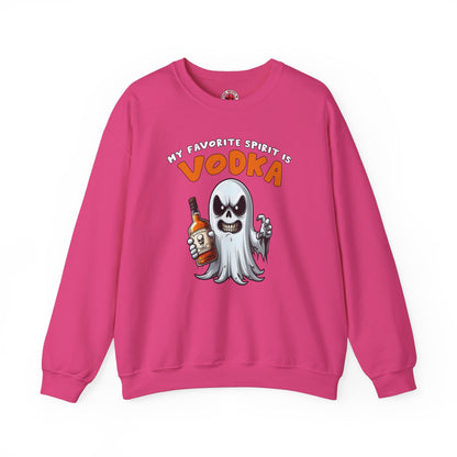 My Favorite Spirit Is Vodka Crewneck Sweatshirt The Devil's Pickle