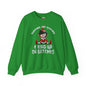 Snitches Get Stitches Crewneck Sweatshirt The Devil's Pickle