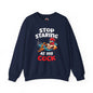 Stop Staring at My Cock Crewneck Sweatshirt The Devil's Pickle