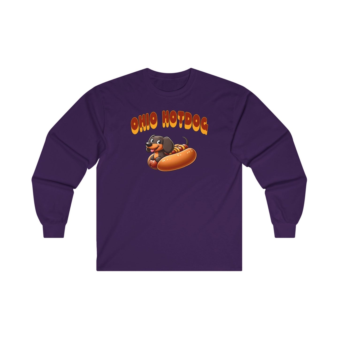 Ohio Hotdog Long Sleeve Tee The Devil's Pickle