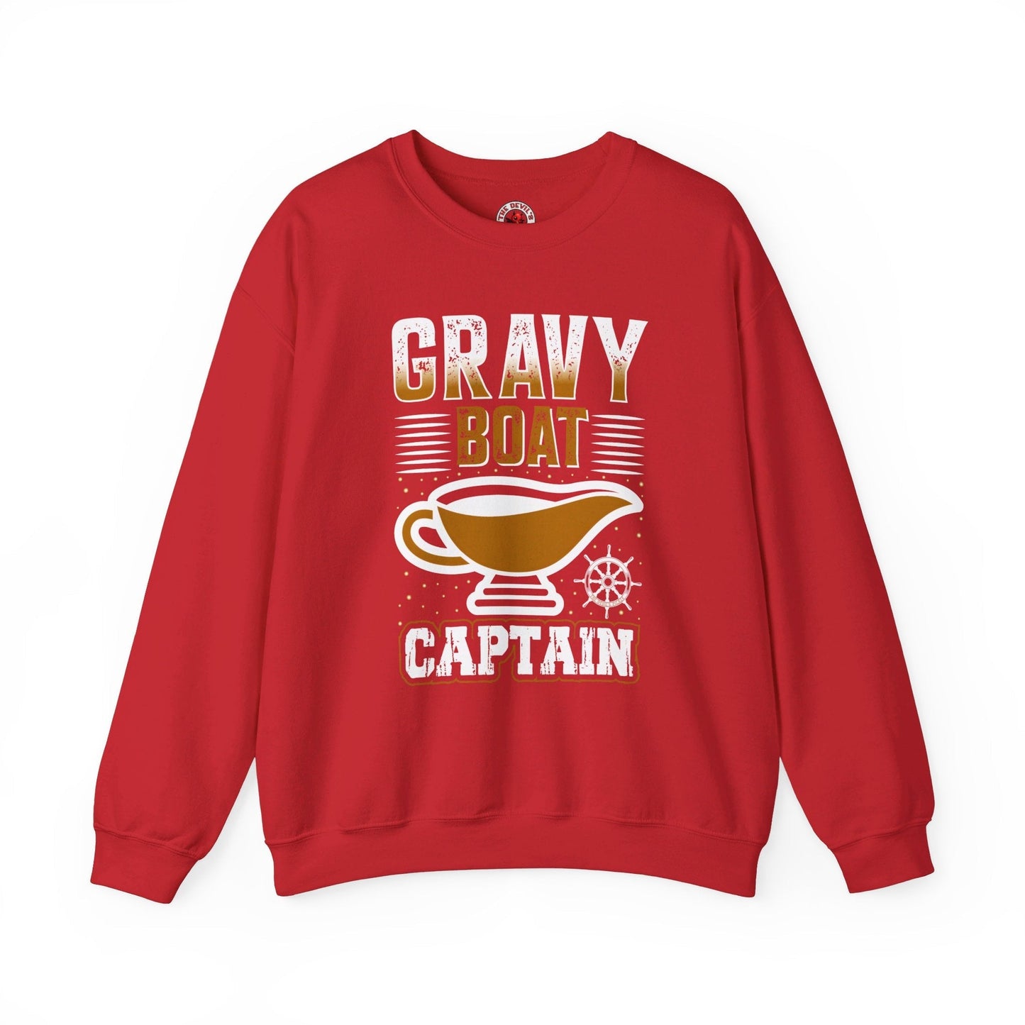 Gravy Boat Captain Crewneck Sweatshirt The Devil's Pickle