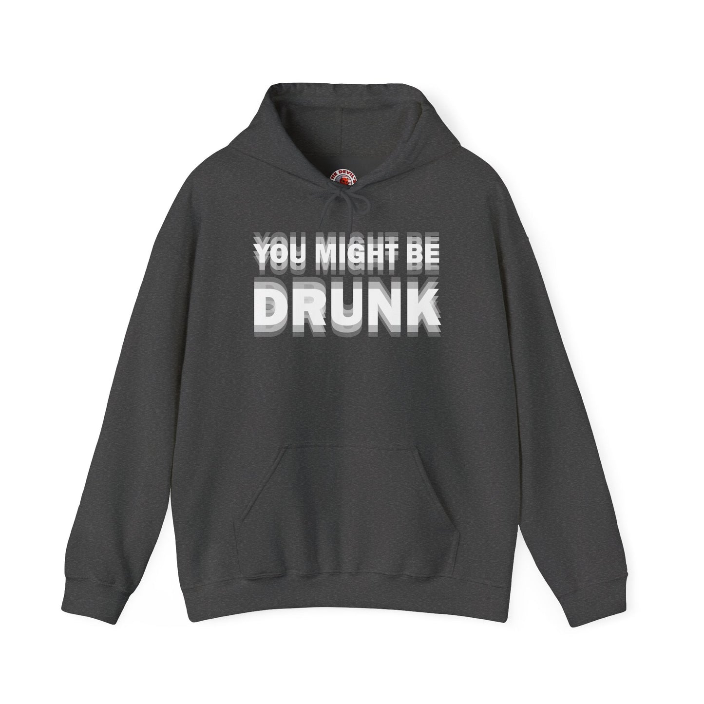You Might Be Drunk Hooded Sweatshirt The Devil's Pickle