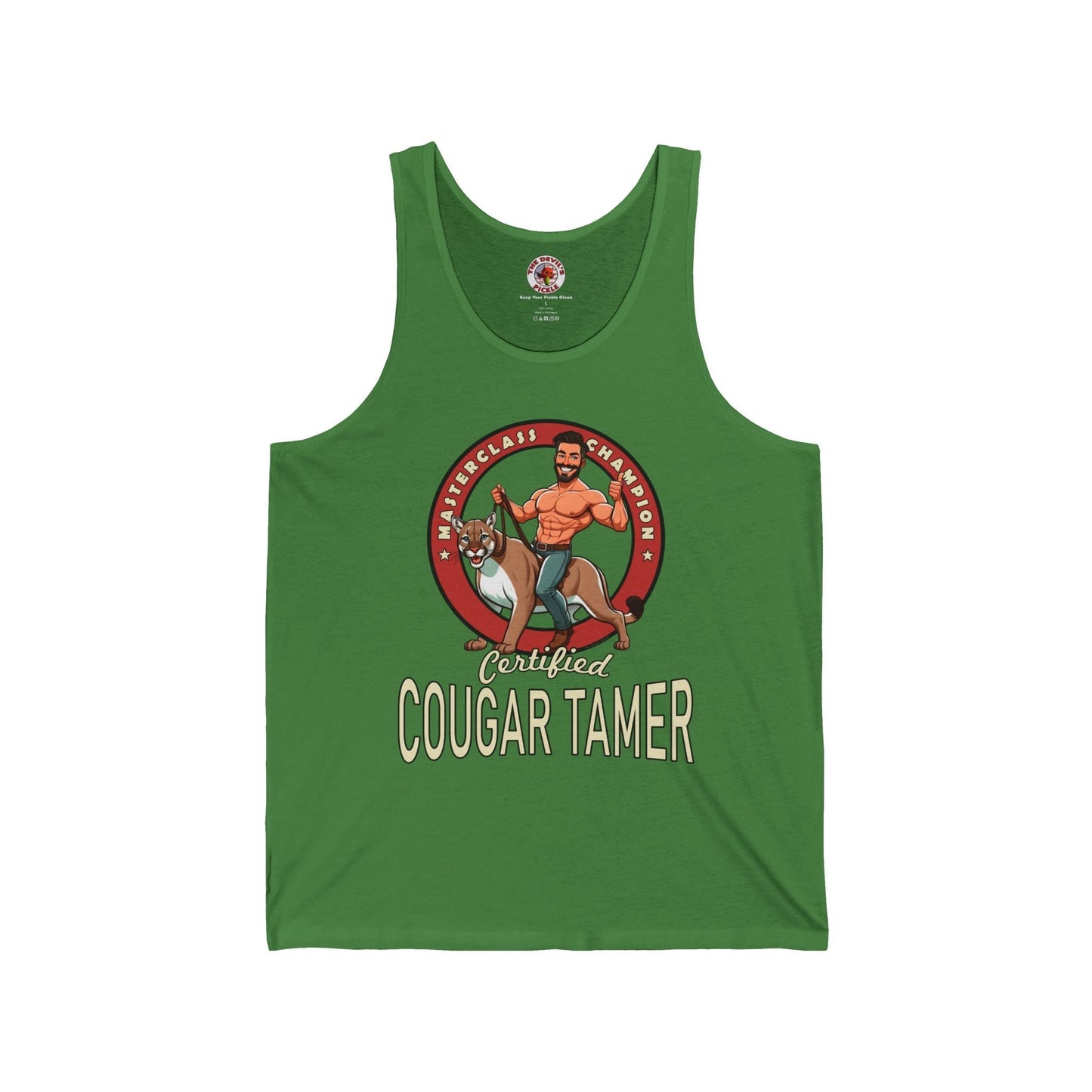 Certified Cougar Tamer Tank Top The Devil's Pickle