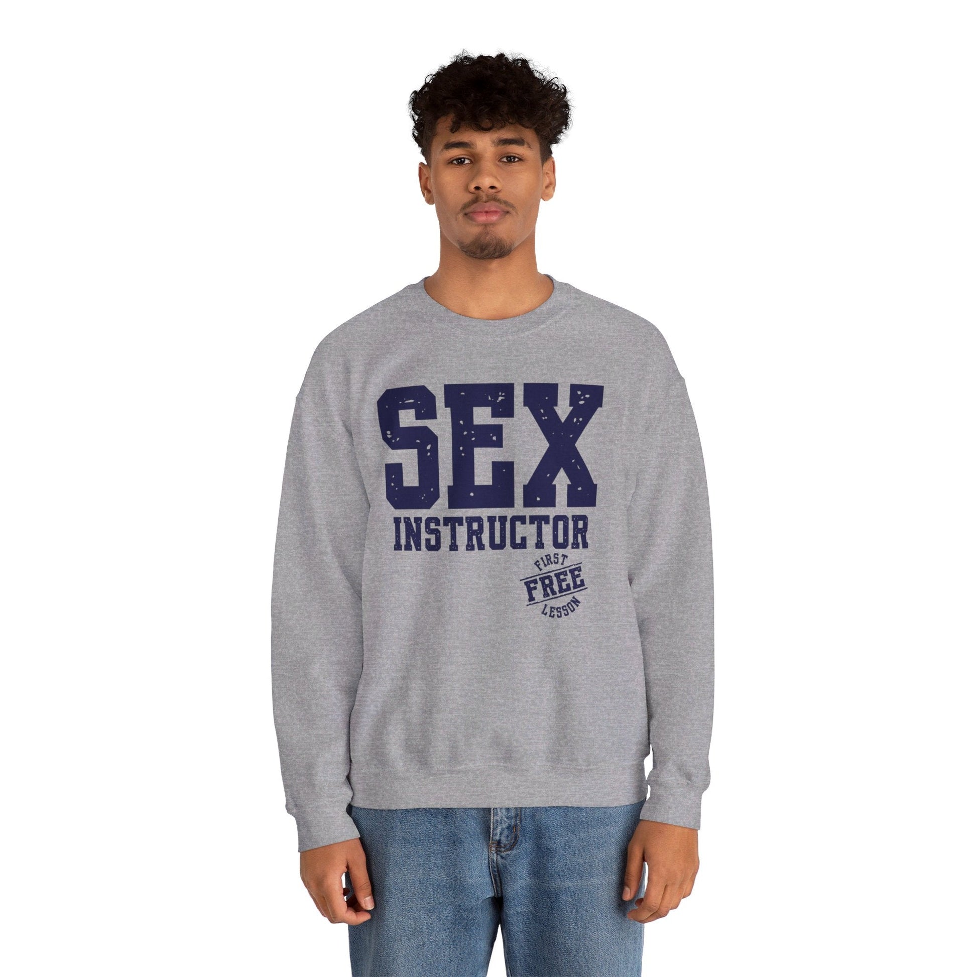 Sex Instructor Crewneck Sweatshirt The Devil's Pickle