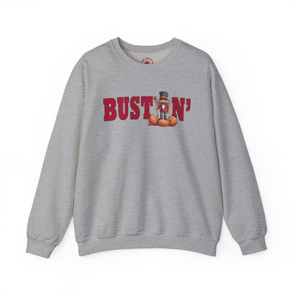 Bustin' Nuts Crewneck Sweatshirt The Devil's Pickle