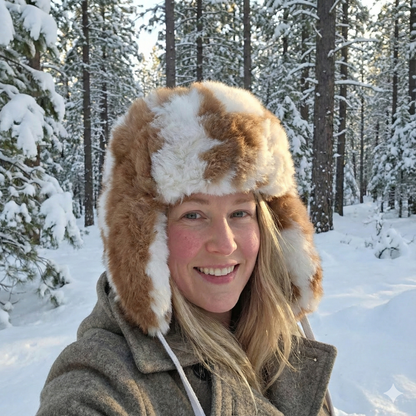100% Baby Alpaca  RCMP Fur Hat With Earflaps Chullo Purely Alpaca