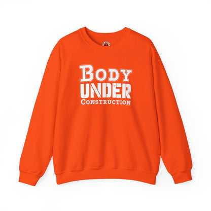 Body Under Construction Crewneck Sweatshirt The Devil's Pickle