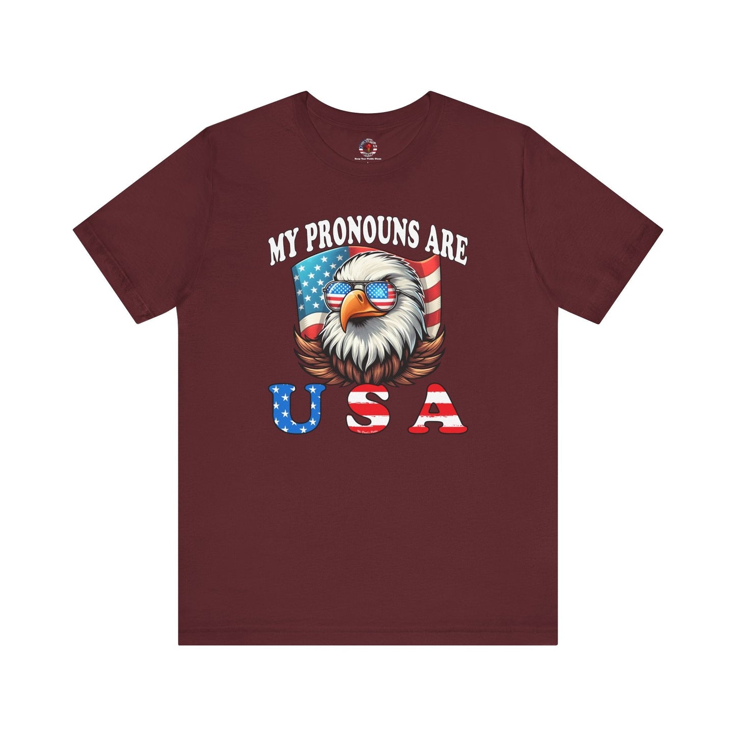 My Pronouns Are U.S.A T-Shirt The Devil's Pickle