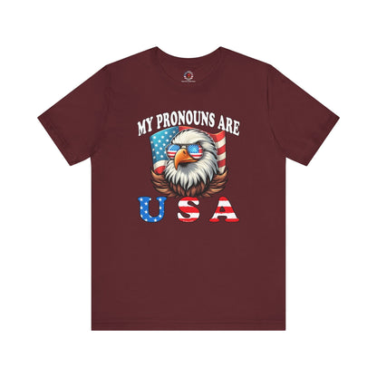 My Pronouns Are U.S.A T-Shirt The Devil's Pickle