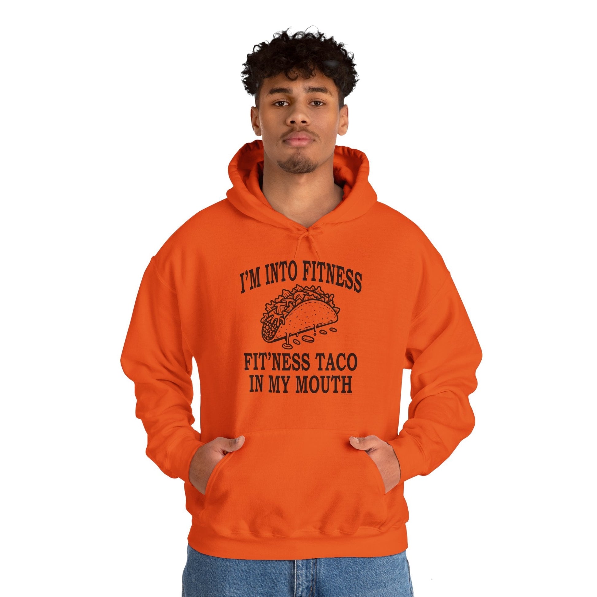 I'm Into Fitness Hooded Sweatshirt The Devil's Pickle