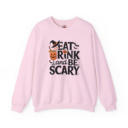 Eat Drink and Be Scary Crewneck Sweatshirt The Devil's Pickle